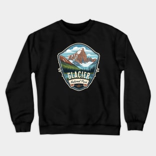 Glacier National Park Crewneck Sweatshirt